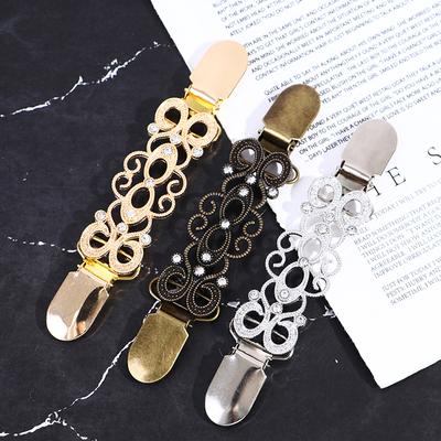 1ks svetr Cardigan Clip Duck-Mouth Clip Svetr Pin Brož Přezky límce Oblečení