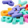 Montessori Alphabet Matching Wooden Blocks: Educational Puzzle Toys for Kids Ages 2-6.