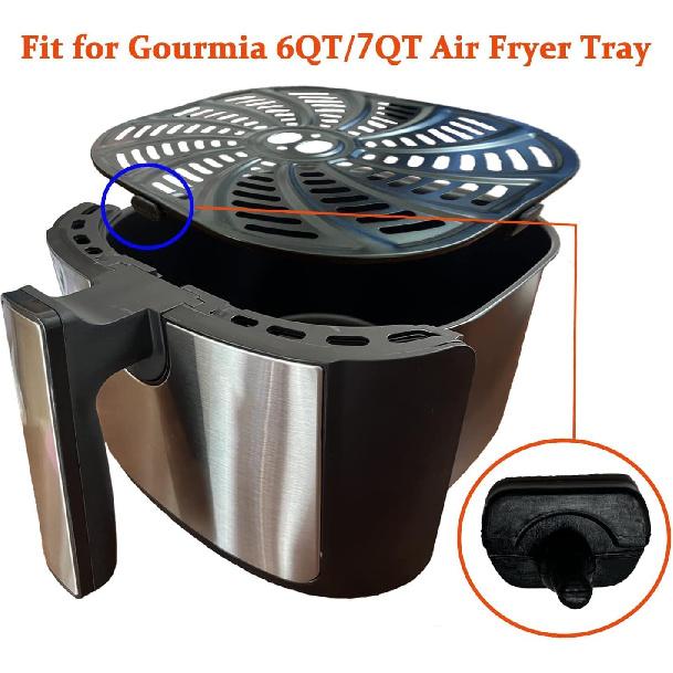ALJ Air Fryer Rubber Feet for Gourmia Air Fryers, 4PCS Upgraded Food Grade Air Fryer Silicone Rubber Tabs, Rubber Bumpers, Rubber Tips for Gourmia