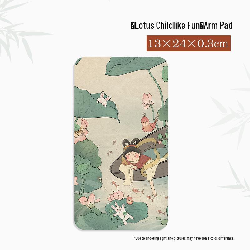 Chinese Style Wool Felt Calligraphy Writing Pad - Arm Support & Practice Surface