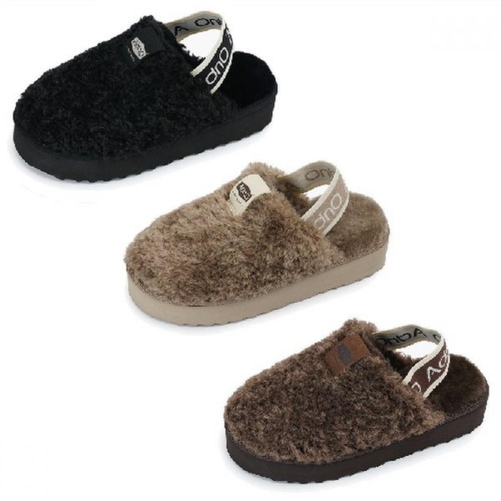 Adno Women S Wool SlipperS 3 typeS Ao4406001 003 004qd W Sc Choco250 9360₽