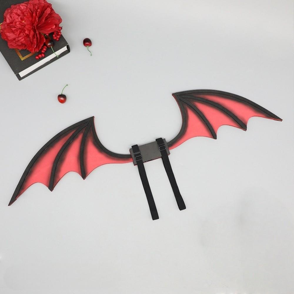Furry Halloween Costume Cosplay Props DIY Devil's Sweetheart Tail Casual Bat Wings  All Saints' Day