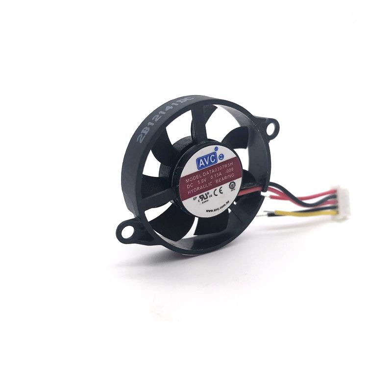 AVC DATA0307R5H-002 3007 30MM 3CM Circular Fan 30*30*7mm 5v 0.65W  LED Cooling Fan laptop Fan Silent 3007
