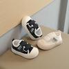 Children's canvas shoes, boys' and girls' shoes, spring and autumn white shoes, soft-soled versatile sneakers, casual shoes for young