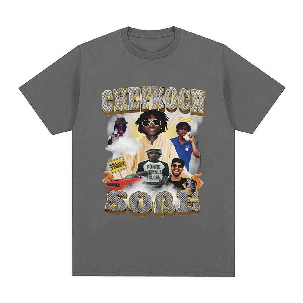 Rapper Chief Keef Graphic T Shirt Men Fashion Aesthetic Cool Short Sleeve Tshirt Casual Cotton Oversized Tshirts Streetwear