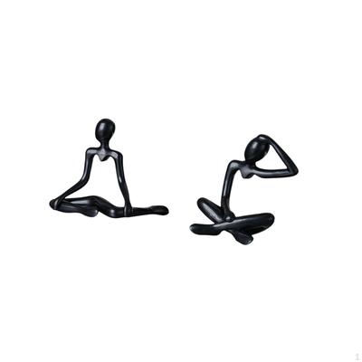 Thinker Statue Decorative Figurine Unique Creative Abstract Sculpture Tabletop Ornament Modern