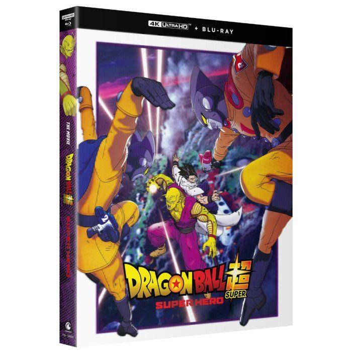 Film - dragon ball super - super hero - blu-ray 4k ultra hd - combo - animation