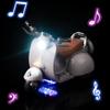 Retro Style Mini Electric Motorcycle Electric Motor Spin Toy Motor  Birthday Celebration