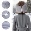 Thick Faux Furs Headbands Hat Windproof Hairband for Winter Warmth Comfortable Open Top Elastic Headwrap for Outdoor 2PCS