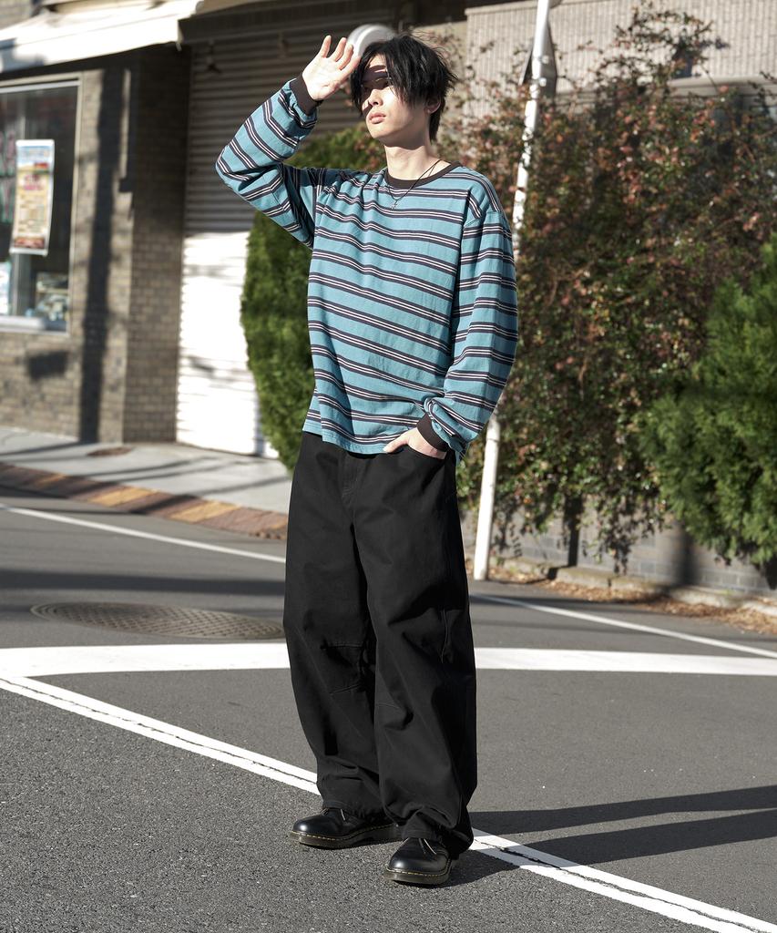 SUPERSUB Flow Yoke Curved Cotton Denim - Black