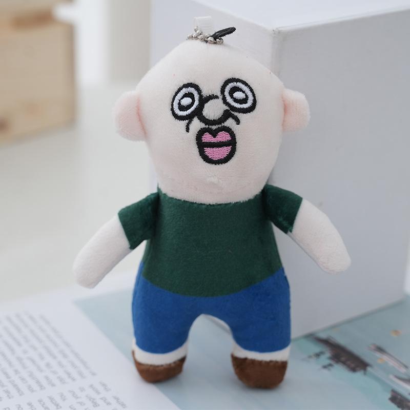 

Мягкий брелок плюшевый милый мультяшный персонаж с коротким плюшем и набивкой из хлопка PP StyleA