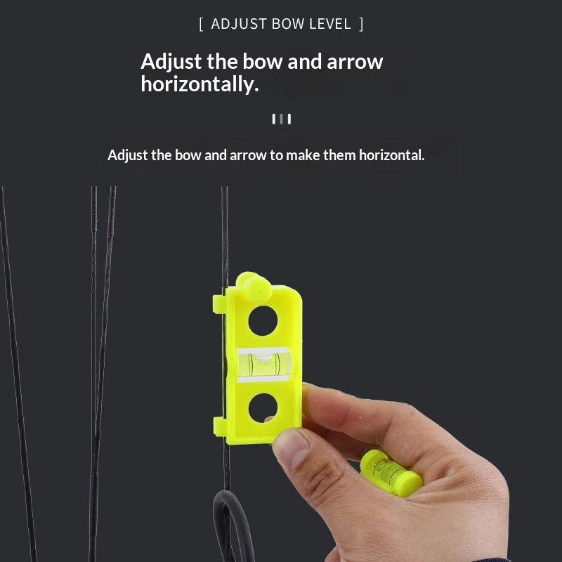 1 Set Archery Bow Tuning And Mounting String Level Kit Compound Bow Tuning And Mounting String Level For Shooting Accessories
