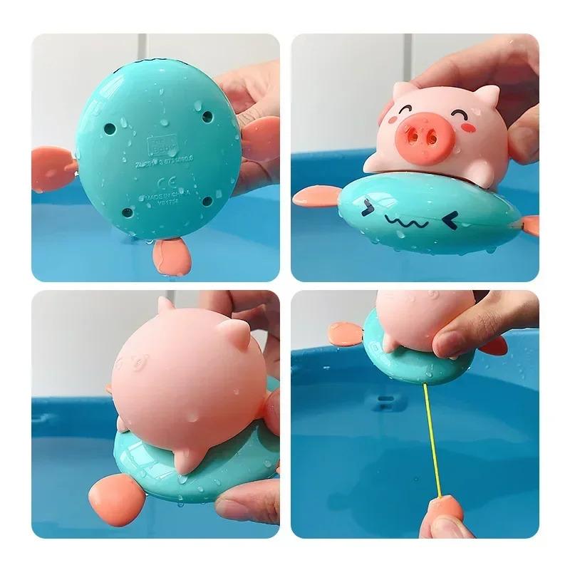 Squirt Bathtub Toys Floating Squeeze  Spray Animal Toys For Kids Fun Bath Time  Pool Water Play Set For Toddlers