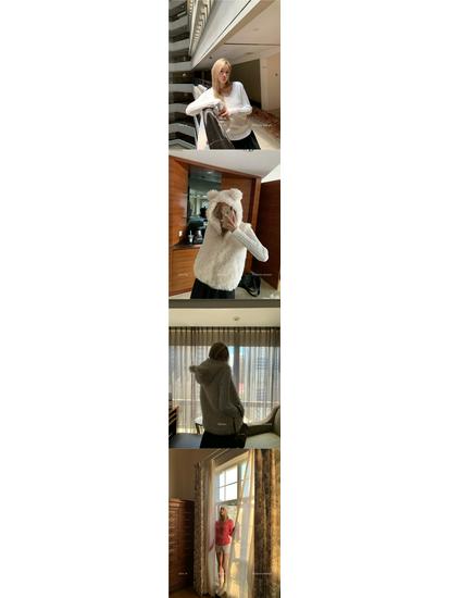 Belgian Chimes Blue V-Neck Cable Knit Sweater – Women's Autumn Long Sleeve Knitwear