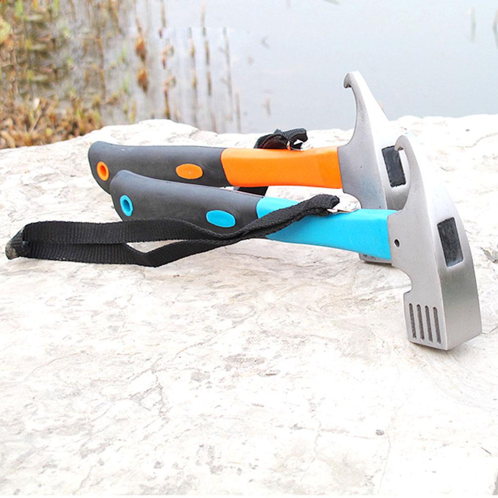 Outdoor Multifunctional Staple Remover Hammer for Camping Climbing