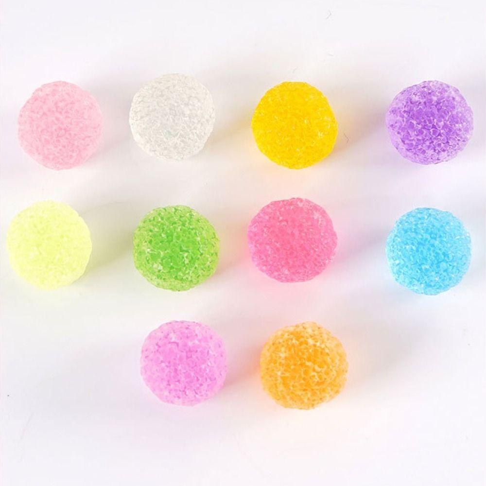 Miniature Decoration Fake Candy Sugar Bead DIY Material Noise Filler Balls Craft Supplies