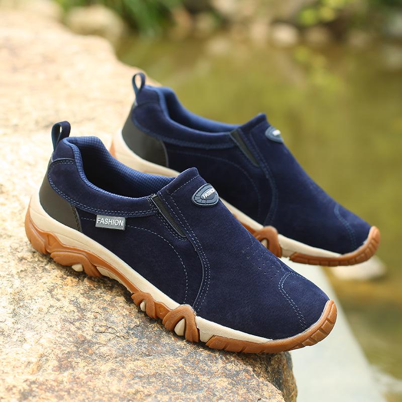 Men's Autumn and Winter Low-top Hiking Shoes Snow Outdoor Hiking Shoes