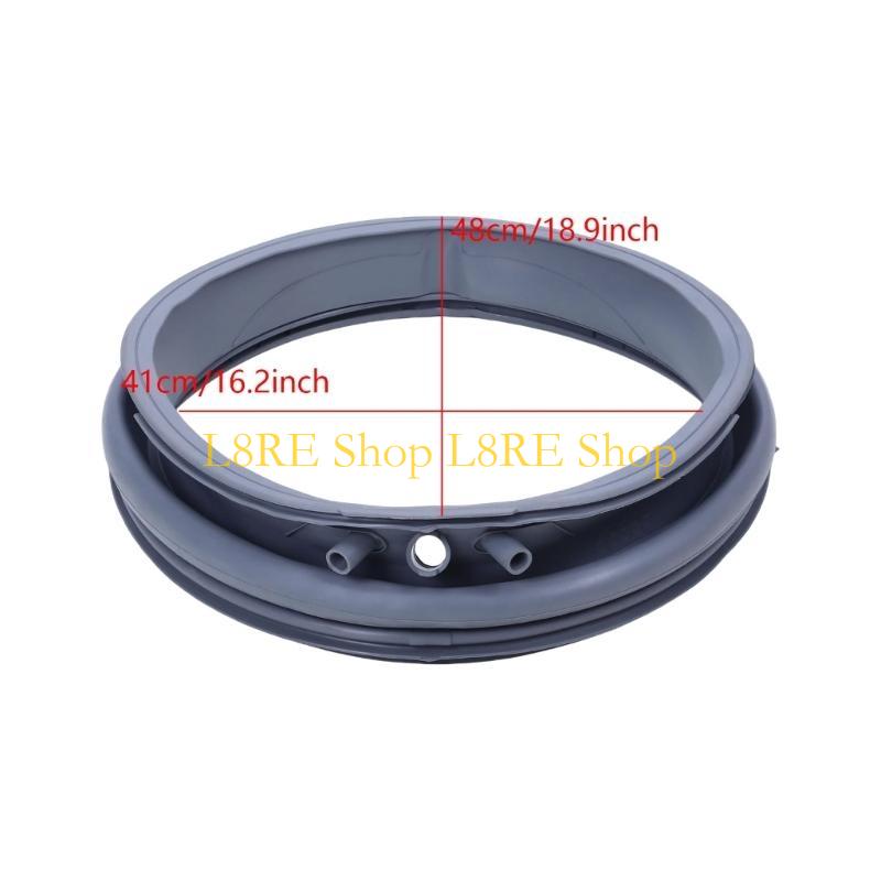 L8RE Door Seal Gasket Washing Machine Gasket Rubber Texture Suitable for Front Load Washer Ensuring Leakproof Performances