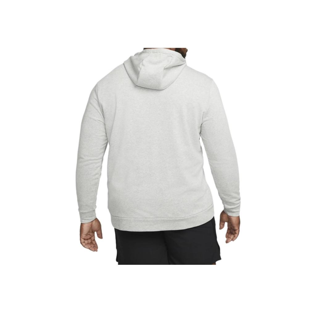 Nike Dry Solid Logo Hoodie Men Hoodies Light-Gray CZ6376-063