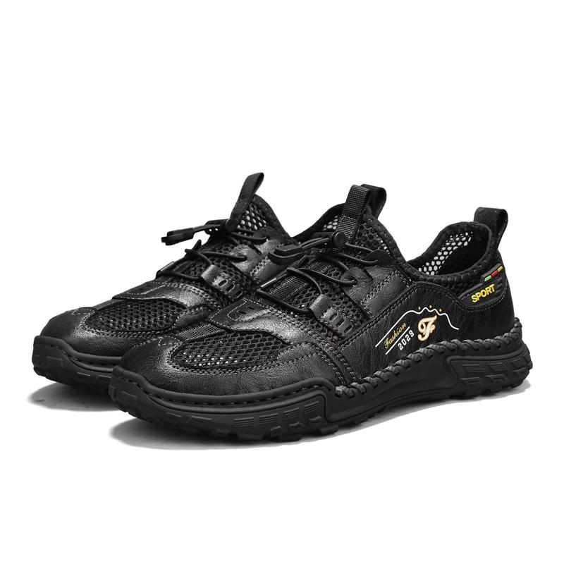38-48 Men's Casual Sandals Breathable Mesh Shoes Lightweight Running Sneakers