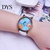Creative World Map Plane Ceas de mână unisex Pointer Quartz No Numbers Party