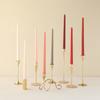 Gradient Color Long Pole Colored Candle Combination, 4-piece Set, Romantic Wedding Banquet, Birthday, Western Style Candle