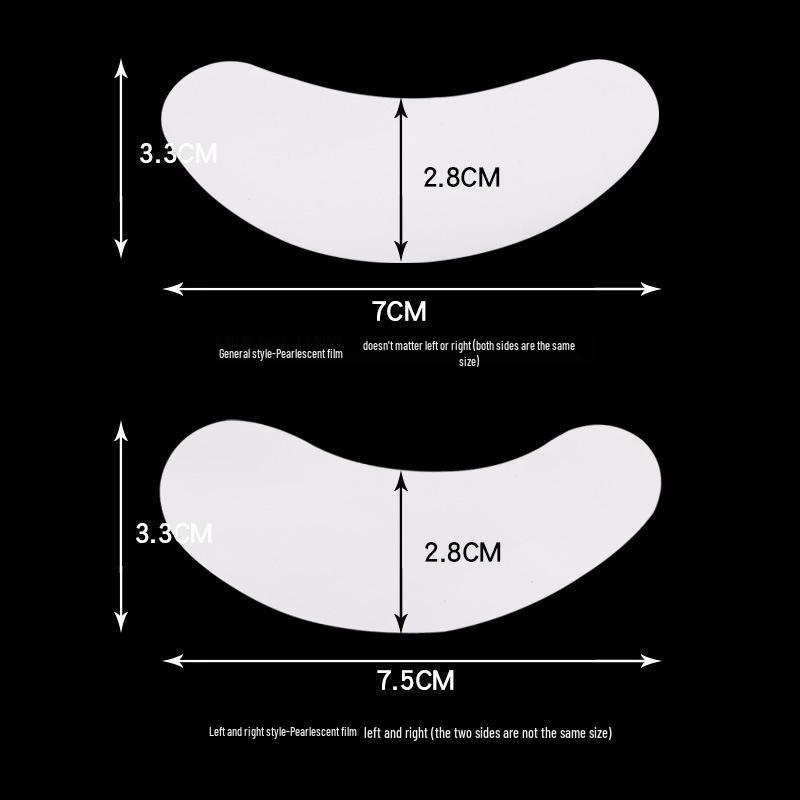 Hydrogel Eye Patches for Eyelash Grafting and Isolation