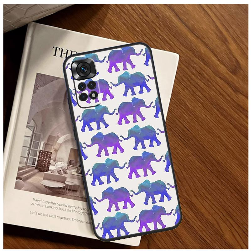 Custodia Elefantino per Xiaomi Redmi Note 12 10 9 11 13 Pro Plus 12S 10S 11S 9S Redmi 13C 10C 9C 12C Cover