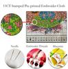OWN4B Cross Stitch Embroidery Printed 11ct Sewing Easy Embroidery Set for 35x42cm Cross Stitch Kit, Pattern, Set, Beginners,