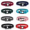 Black Stainless Steel Horseshoe Buckle Hand Rope Men's Double Layer Milan Rope Outdoor Casual Bracelet