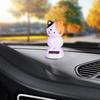 Cat Car Dashboard Decoration, Solar Bobblehead Cat, Cat Swinging Decoration - Cat Solar Bobblehead
