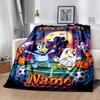 Bluey's Soccer Celebration Personalized Text Blanket Cozy Customizable Blanket Warmthful Decor Great for Sofa Office Chair Bed Picnics