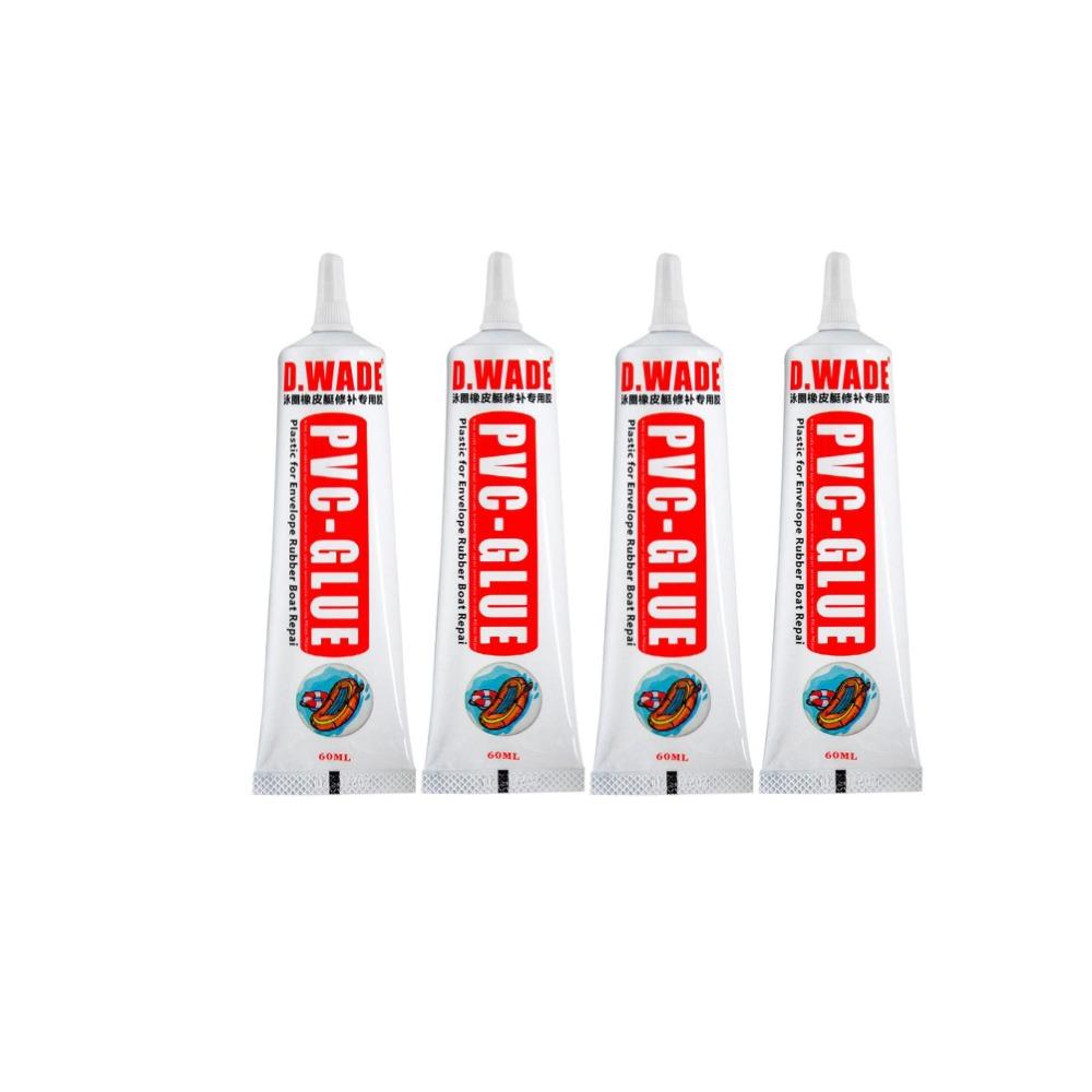 60ML PVC Adhesive Inflatable Boat Repair Glue SUP Repair Glue Inflatable Boat Paddle Board Kayak Tube Repair Glue 1-10pcs