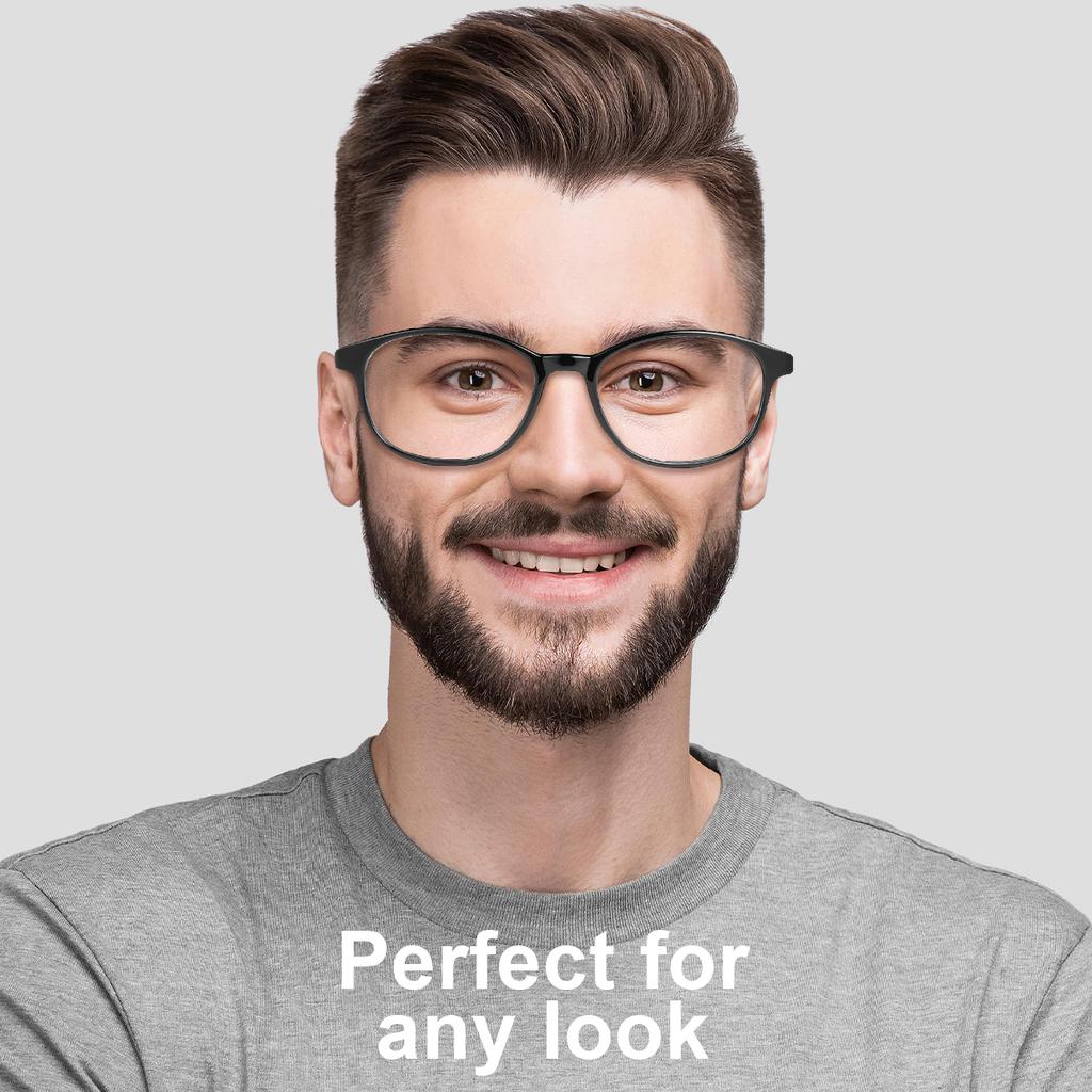 2PCS Auto-focus Reading Glasses Unisex Design Hollowed-out Temple Design Suitable for Computer Use and a Perfect Gift Choice.