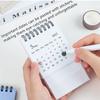 2024-2025 Mini Desk Calendar Standing Flip Desktop Calendar Running From July 2024 To December 2025, Desk Calendar With Stickers