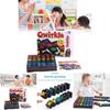 Qwirkle Dřevěná Vzdělávací Rodinná Desková Hra Pro Děti S Interakcí Rodič-Dítě