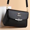 Fashionable Single-Shoulder Bag for Women  Versatile Crossbody Purse with Adjustable Strap  Waterproof Faux Leather