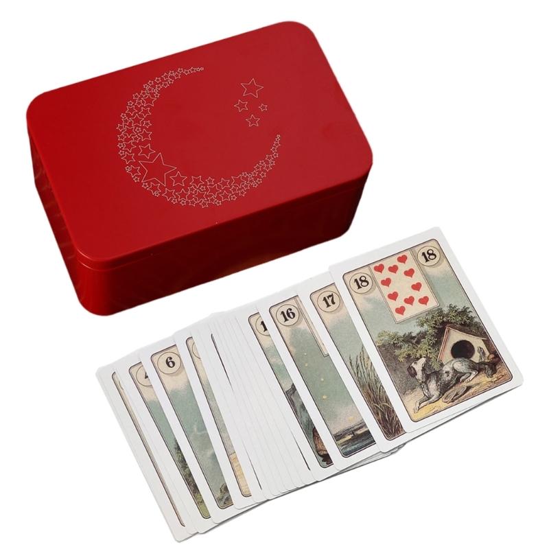 Gaming Card Box Playing Card Container Tarot Card Storage Case Packing Poker Box