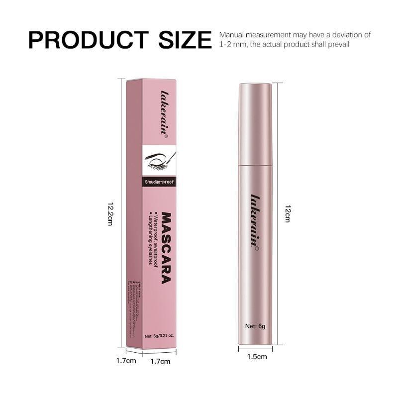 Rimel ondulator de lungă durată - rezistent la apă și la întindere pentru gene groase