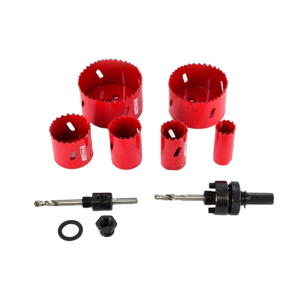 AW Tools Bi-Metal Hole Saw Set (Pack of 8)