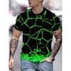 3D Printed Streetwear Short Sleeved T-shirt