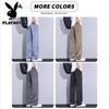 Playboy Men's Summer Tencel Loose Straight Jeans