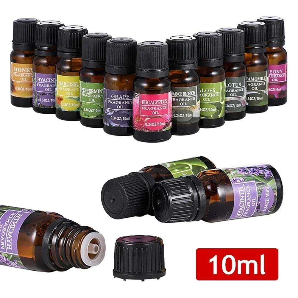 10ML Car Perfume Refill Air Freshener Natural Plant Essential Oil Aroma Diffuser Fragrance Humidifier Essential Oil Freshener