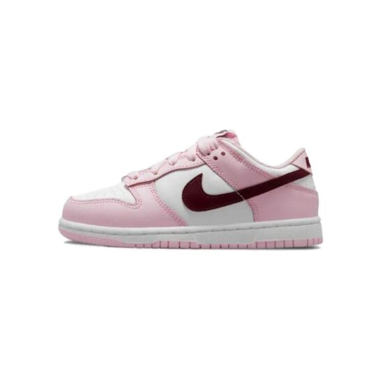New Nike Dunk Low Pink Red White TD CW1589-601
