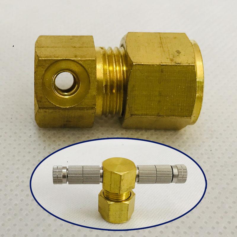 3/8 "(9.52mm) Hochdruck-Nebelkühlsystem/Staubentfernungssystem Düsenanschlussbasis