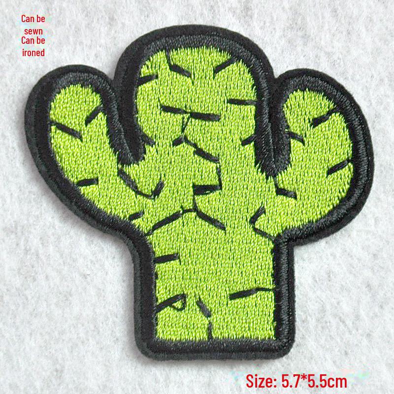 Cartoon Embroidery Patch Set for Clothing: Jeans, Down Jackets, and Repair