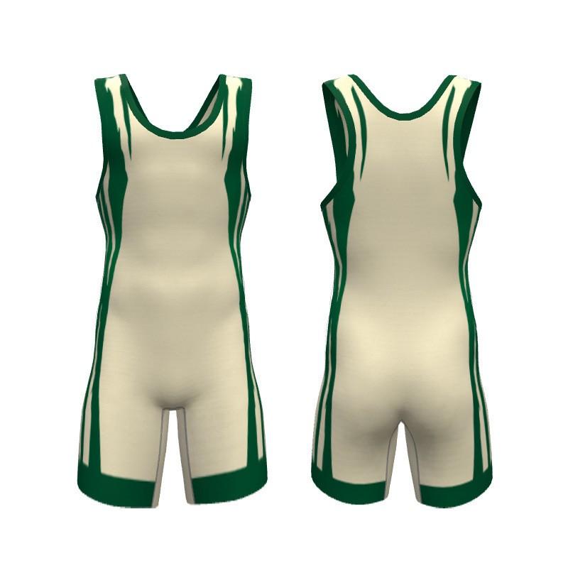 Canottiera da Lotta Libera con Stampa a Trasferimento Termico Uomo Donna Spandex Lycra Tuta Atletica a Compressione