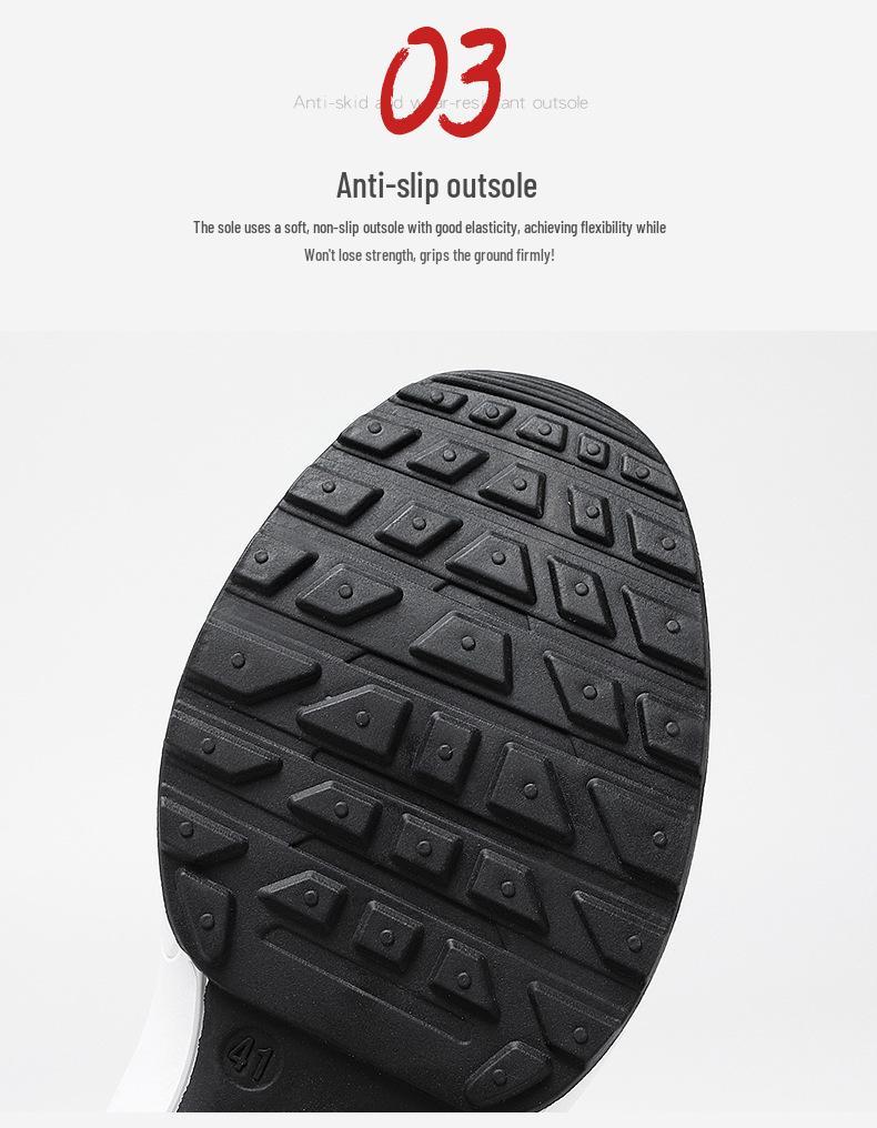 Men's 2025 Lace-Up Running Sneakers, Plus Size Casual Sports Shoes