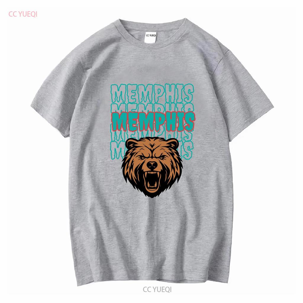 Memphis Basketball Team Vintage T-Shirt Grizzlies Oversized Perfektes Geschenk für Fans Lang- oder Kurzarm Vintage Gewaschen Unisex