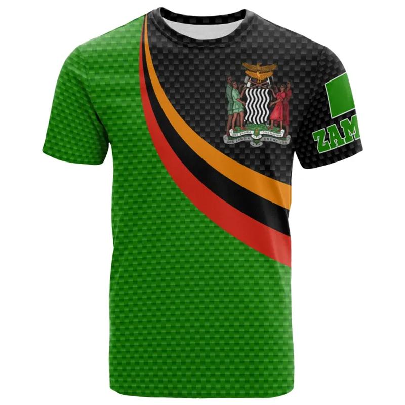 MensT-shirt Tops National Emblem Printed Tee Shirts For Men Clothing Tees Country Sportswear